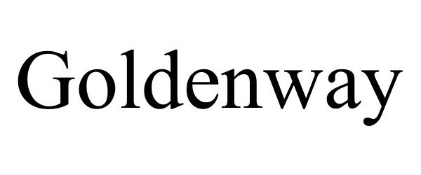Trademark Logo GOLDENWAY