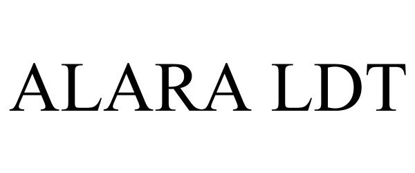 Trademark Logo ALARA LDT