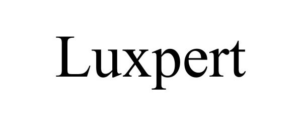 Trademark Logo LUXPERT