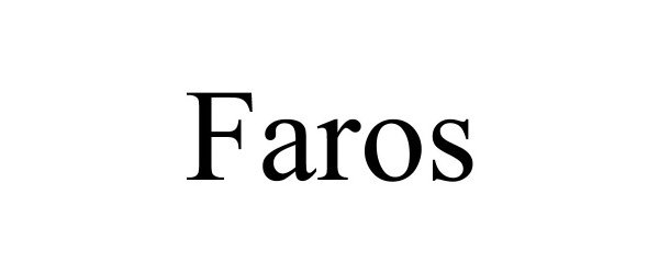 Trademark Logo FAROS