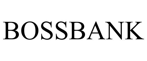 Trademark Logo BOSSBANK