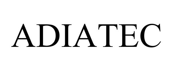 Trademark Logo ADIATEC
