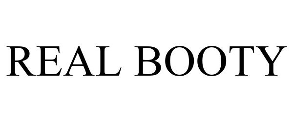 Trademark Logo REAL BOOTY