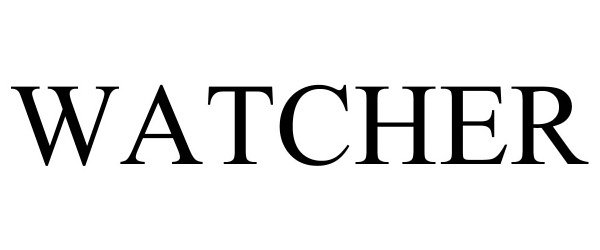 Trademark Logo WATCHER