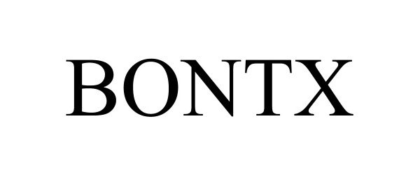Trademark Logo BONTX