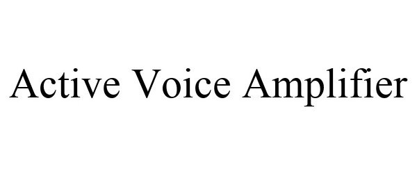  ACTIVE VOICE AMPLIFIER