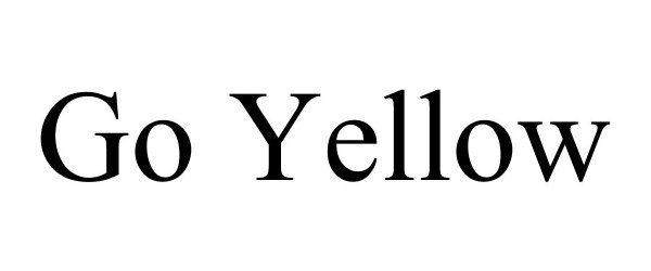 Trademark Logo GO YELLOW