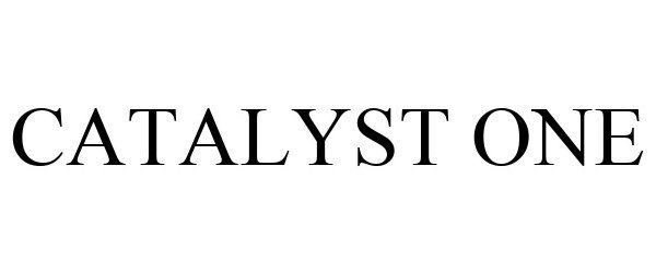 Trademark Logo CATALYST ONE