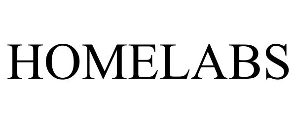 Trademark Logo HOMELABS