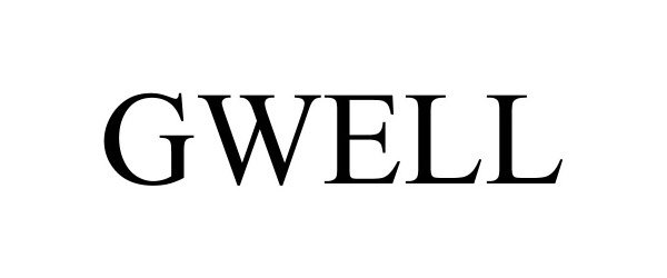 Trademark Logo GWELL