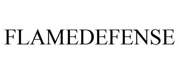 Trademark Logo FLAMEDEFENSE
