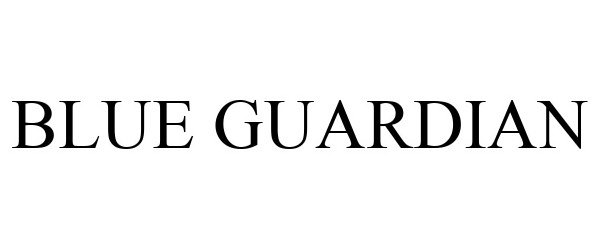 Trademark Logo BLUE GUARDIAN