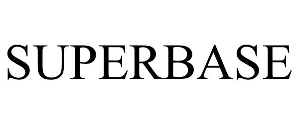 Trademark Logo SUPERBASE