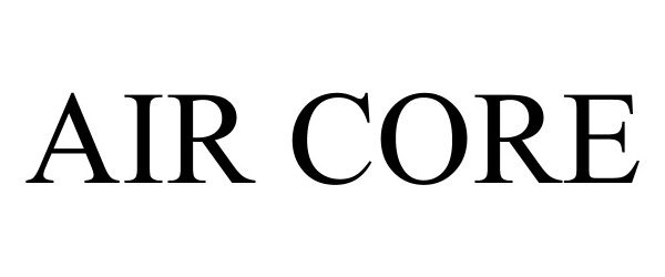 Trademark Logo AIR CORE