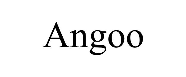 Trademark Logo ANGOO