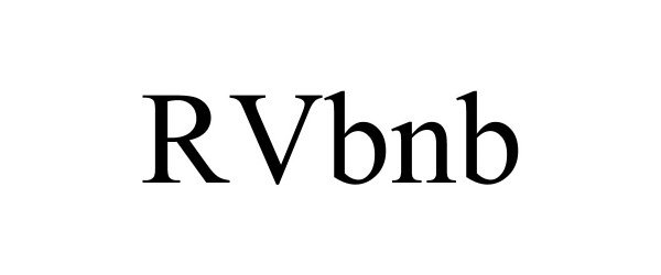 Trademark Logo RVBNB