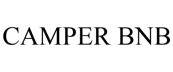 Trademark Logo CAMPER BNB