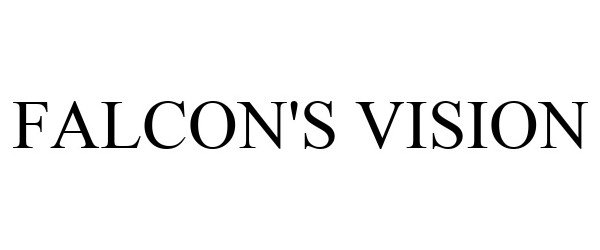 Trademark Logo FALCON'S VISION