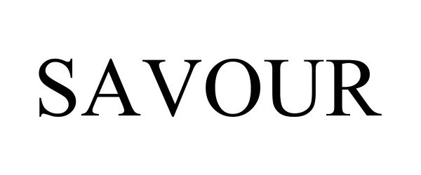 Trademark Logo SAVOUR