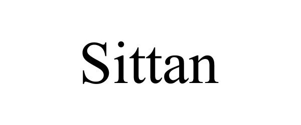 Trademark Logo SITTAN