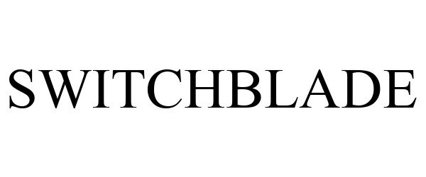Trademark Logo SWITCHBLADE
