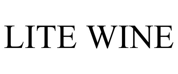 Trademark Logo LITE WINE
