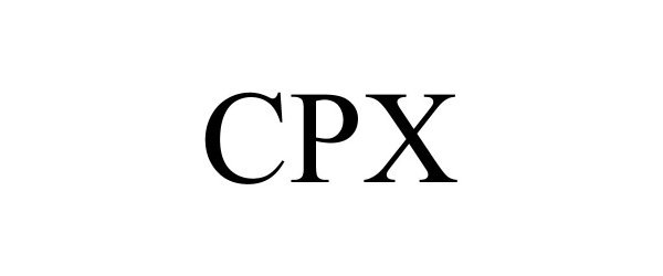Trademark Logo CPX