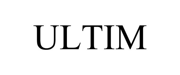 Trademark Logo ULTIM