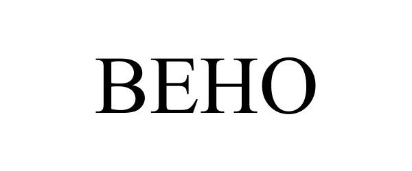 BEHO