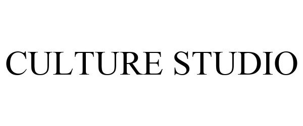 Trademark Logo CULTURE STUDIO