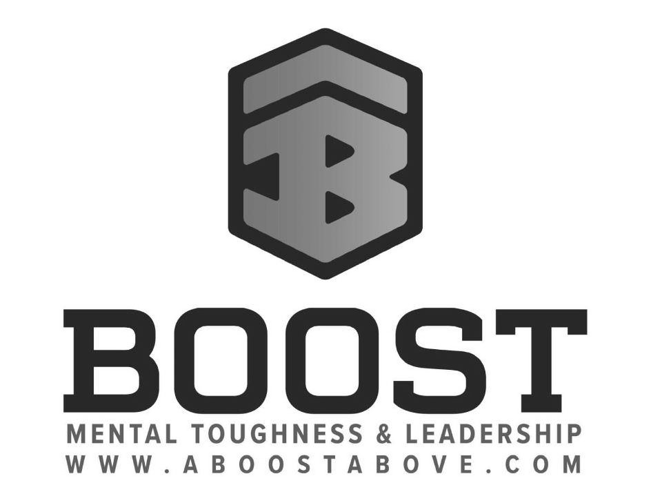  B BOOST MENTAL TOUGHNESS AND LEADERSHIP WWW.ABOOSTABOVE.COM