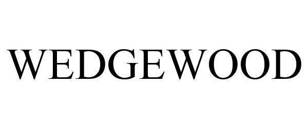 Trademark Logo WEDGEWOOD