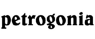 Trademark Logo PETROGONIA