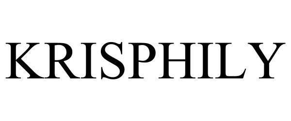 Trademark Logo KRISPHILY