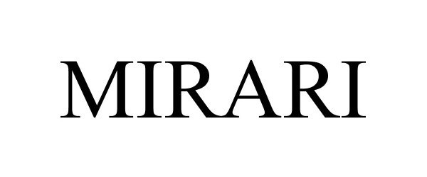 Trademark Logo MIRARI