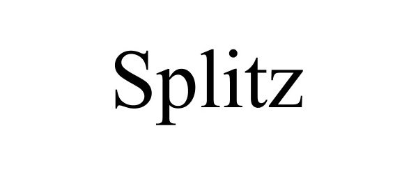 Trademark Logo SPLITZ