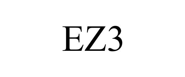 Trademark Logo EZ3