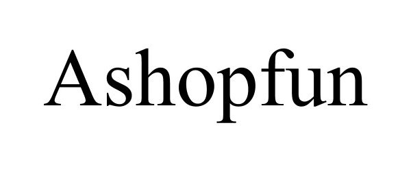 Trademark Logo ASHOPFUN