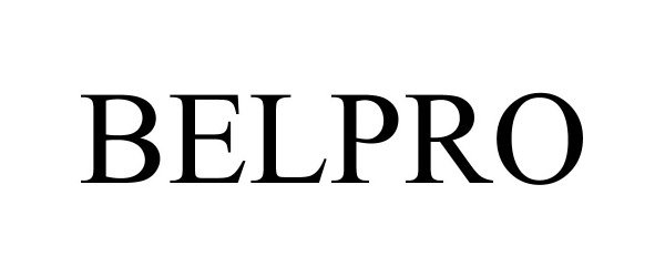 Trademark Logo BELPRO