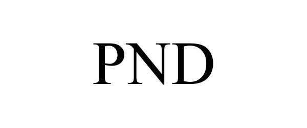 Trademark Logo PND