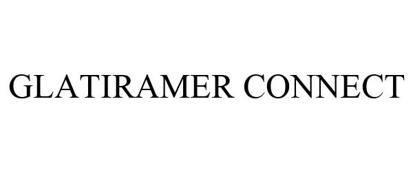 Trademark Logo GLATIRAMER CONNECT