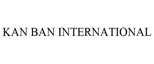  KAN BAN INTERNATIONAL