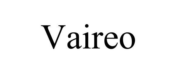 Trademark Logo VAIREO
