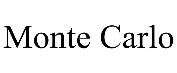 Trademark Logo MONTE CARLO