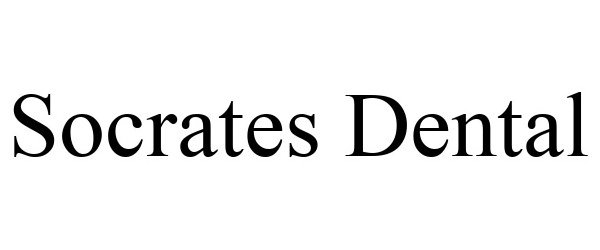 Trademark Logo SOCRATES DENTAL