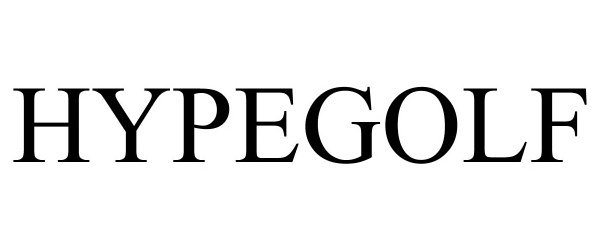 Trademark Logo HYPEGOLF