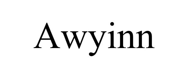 Trademark Logo AWYINN