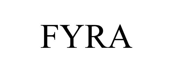 Trademark Logo FYRA