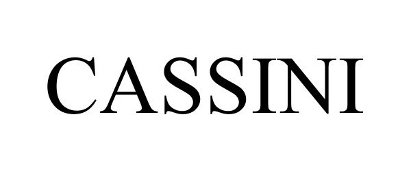 Trademark Logo CASSINI