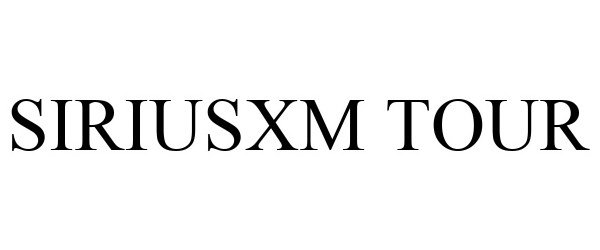 Trademark Logo SIRIUSXM TOUR